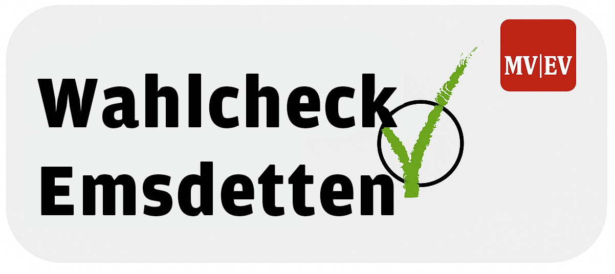 Wahlcheck Emsdetten